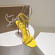Christian Louboutin Tatooshka Spikes in Yellow - 4