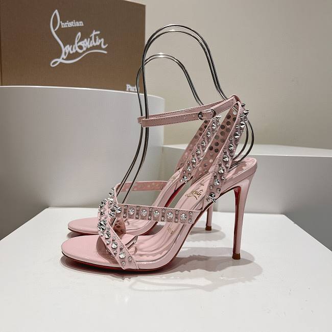 Christian Louboutin Tatooshka Spikes in Pink - 1