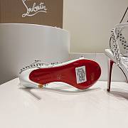 Christian Louboutin Tatooshka Spikes in White - 4