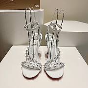 Christian Louboutin Tatooshka Spikes in White - 3