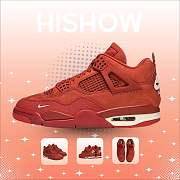 Air Jordan 4 Retro OG SP Nigel Sylvester Brick by Brick HF4340-800 - 1