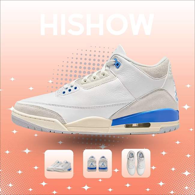 Air Jordan 3 Retro Lucky Shorts CT8532-101 - 1