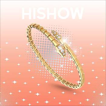 BVLGARI Serpenti Viper Bracelet Yellow Gold 