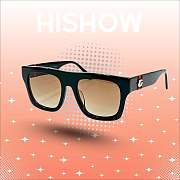 Gucci Sunglasses Black Brown 1587 - 1