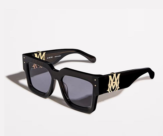 Amiri Black-02 Jumbo MA Sunglasses - 1