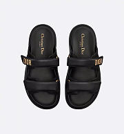 Dior Dioract Slide Black Lambskin KCQ718LAB_S900 - 4