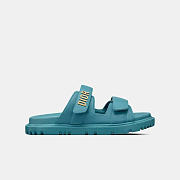 Dioract Slide Blue Lambskin KCQ718LAB_S71B - 3