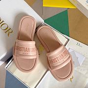 Dior Every-D Slide Pink Embossed Lambskin KCQ861LBO_S62P - 2