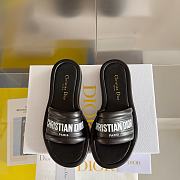 Dior Every-D Slide Black Embossed Lambskin KCQ861LBO_S900 - 6