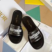 Dior Every-D Slide Black Embossed Lambskin KCQ861LBO_S900 - 4