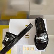 Dior Every-D Slide Black Embossed Lambskin KCQ861LBO_S900 - 2