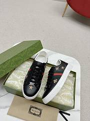 Gucci Ace Embroidered Bees And Stars Black - 5