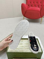 Gucci Ace Embroidered Bees And Stars Black - 6