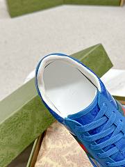 Gucci Ace GG Crystal Canvas Blue Sneakers - 2