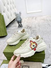 Gucci Rhyton Little Fire Print Sneaker - 2