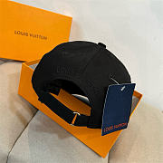 Louis Vuitton Baseball Cap Black - 3