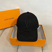 Louis Vuitton Baseball Cap Black - 2