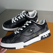 Louis Vuitton LV Trainer Black White Monogram - 3