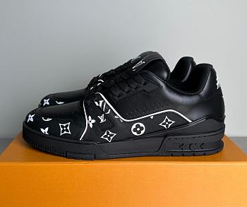 Louis Vuitton LV Trainer Black Monogram