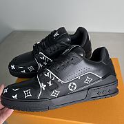 Louis Vuitton LV Trainer Black Monogram - 6