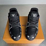 Louis Vuitton LV Trainer Black Monogram - 4