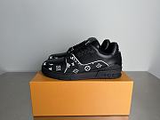 Louis Vuitton LV Trainer Black Monogram - 3