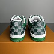 Louis Vuitton LV Trainer Green Monogram - 3