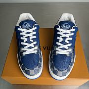 Louis Vuitton LV Trainer Blue Monogram - 3