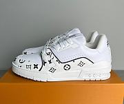 Louis Vuitton LV Trainer White Monogram - 1