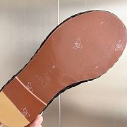 Dior Dway Slide Black Raffia and Embroidered Cotton KCQ844ECJ_S900 - 6