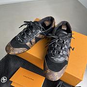 Louis Vuitton Sneakerina Monogram Black - 4