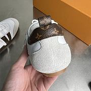 Louis Vuitton Sneakerina Monogram Brown White - 5