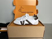 Louis Vuitton Sneakerina Monogram Brown White - 3