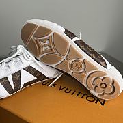 Louis Vuitton Sneakerina Monogram Brown White - 2