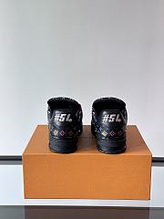 LV Trainer LV x TM Sports Shoes Black 1AHEKI - 4