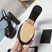 Prada Nappa Leather Platform Sandals Black 115MM - 5