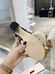 Valentino Rock Stud Sandal Heel Black 10CM - 3
