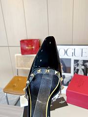 Valentino Slingback Sandals High Heels Black 4CM - 6