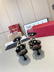 Valentino Slingback Sandals High Heels Black 4CM - 2