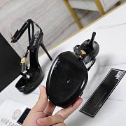 Versace Black Medusa 95 Patent Heeled 10.5CM - 6