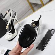 Versace White Medusa 95 Patent Heeled 10.5CM - 4