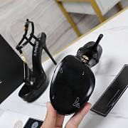 Versace Black Medusa 95 Snake Heeled 10.5CM - 6