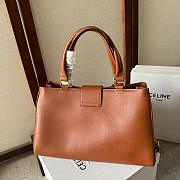 Celine Appoline Brown Bag 114963 Size 37x22x16cm - 5
