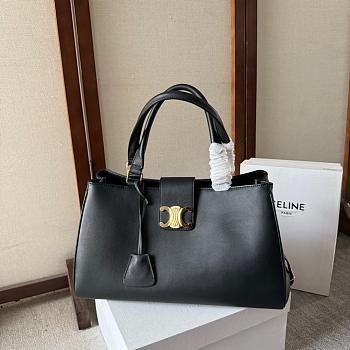 Celine Appoline Black Bag 114963 Size 37x22x16cm