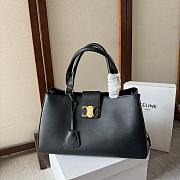 Celine Appoline Black Bag 114963 Size 37x22x16cm - 2
