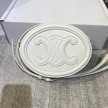 Celine Bag White 198603 Size 20x15x6cm