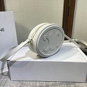 Celine Bag White 198603 Size 20x15x6cm - 2