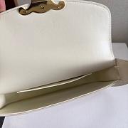 Celine White Bag Terence In Patent Size 20x5x11CM - 2