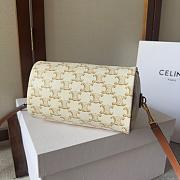 Celine Boston Canvas Brown 197582 Size 20x14x10cm - 5