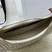 Celine Bag in Textile Allover Logo Print Natural Tan 24x17x9CM - 3